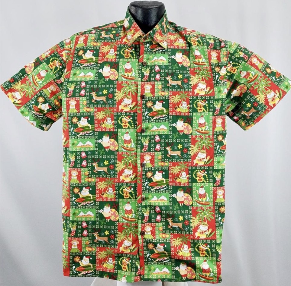 Island Christmas Hawaiian shirt